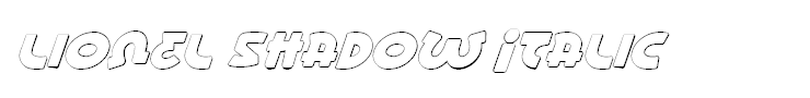 Lionel Shadow Italic