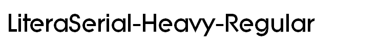 LiteraSerial-Heavy-Regular