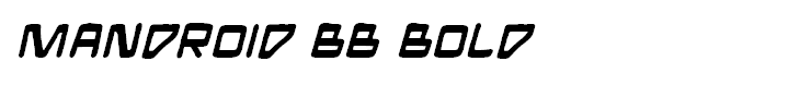 Mandroid BB Bold