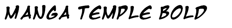 Manga Temple Bold