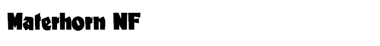 Materhorn NF