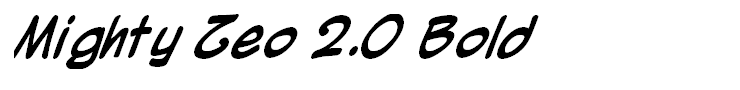 Mighty Zeo 2.0 Bold