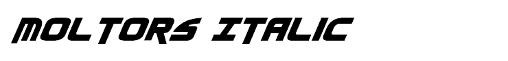 Moltors Italic