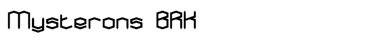 Mysterons BRK