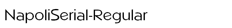 NapoliSerial-Regular
