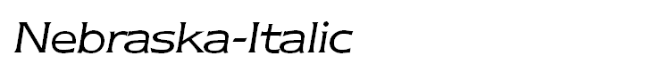 Nebraska-Italic