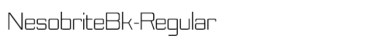 NesobriteBk-Regular