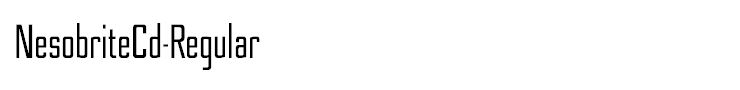 NesobriteCd-Regular