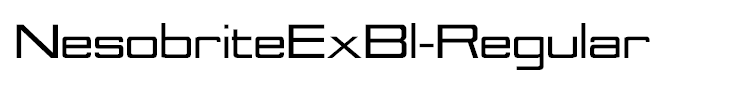 NesobriteExBl-Regular