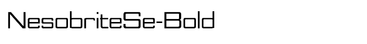 NesobriteSe-Bold