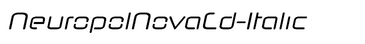 NeuropolNovaCd-Italic