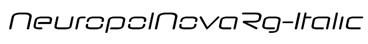NeuropolNovaRg-Italic