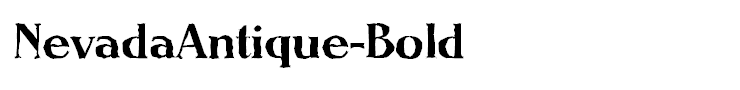 NevadaAntique-Bold