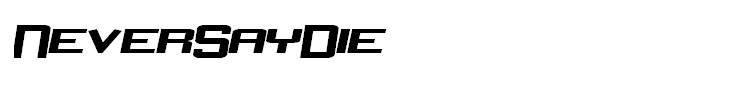 NeverSayDie