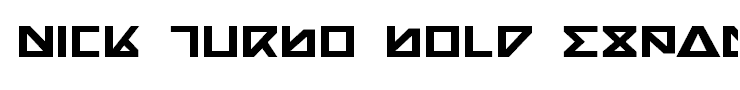 Nick Turbo Bold Expanded