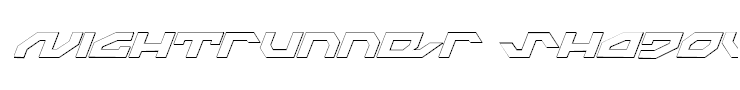 Nightrunner Shadow Italic