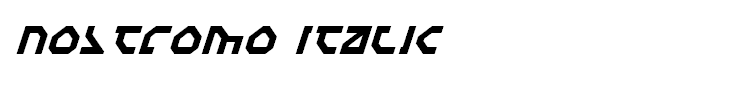 Nostromo Italic