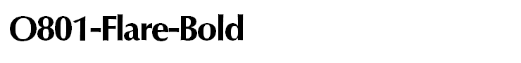 O801-Flare-Bold