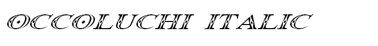 Occoluchi Italic