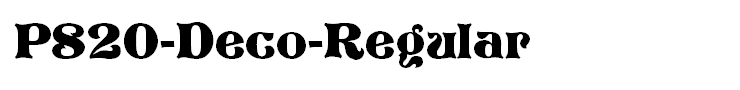 P820-Deco-Regular