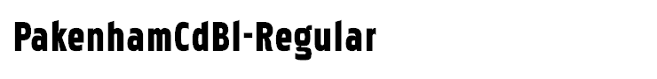 PakenhamCdBl-Regular