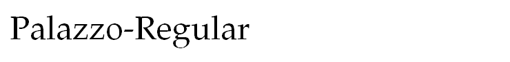 Palazzo-Regular