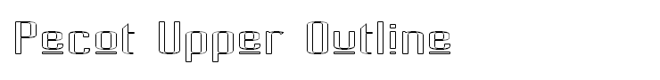Pecot Upper Outline