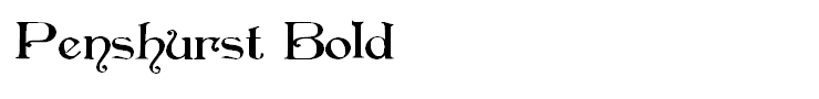 Penshurst Bold
