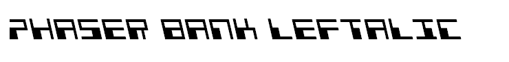 Phaser Bank Leftalic
