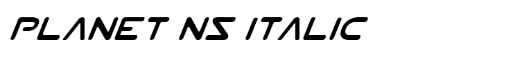 Planet NS Italic