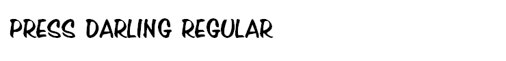 Press Darling Regular