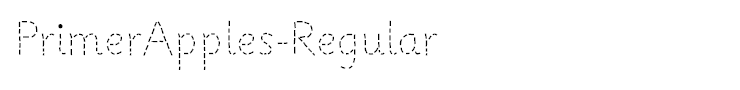 PrimerApples-Regular