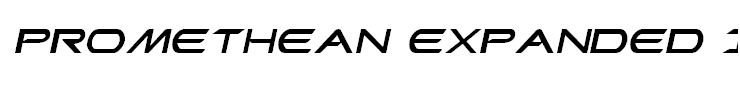 Promethean Expanded Italic