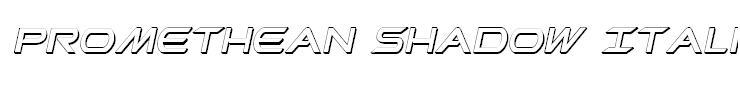 Promethean Shadow Italic