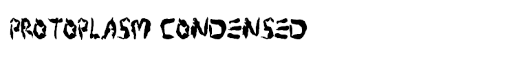Protoplasm Condensed