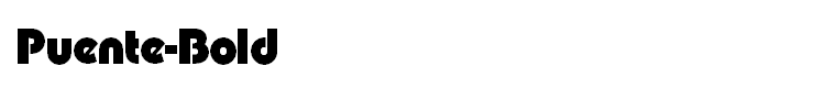 Puente-Bold