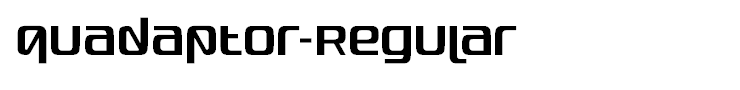 Quadaptor-Regular