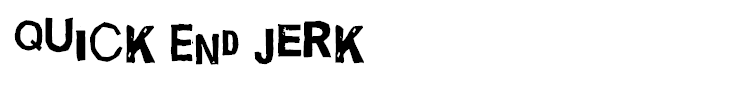 Quick End Jerk