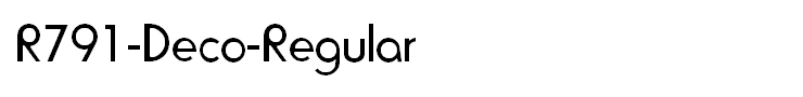 R791-Deco-Regular