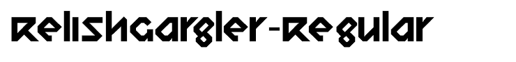 RelishGargler-Regular