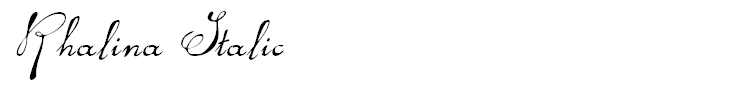 Rhalina Italic