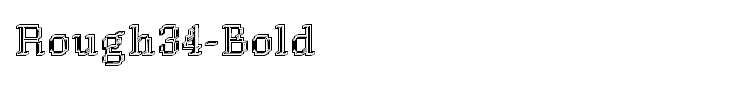 Rough34-Bold