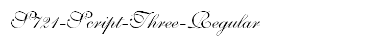 S721-Script-Three-Regular