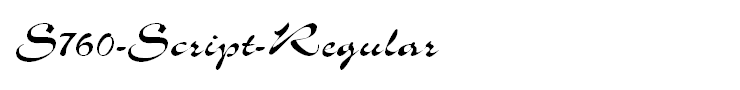 S760-Script-Regular
