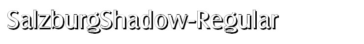 SalzburgShadow-Regular