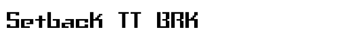 Setback TT BRK