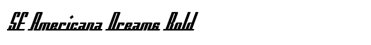 SF Americana Dreams Bold