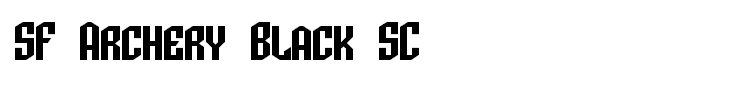 SF Archery Black SC