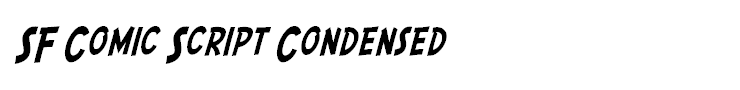 SF Comic Script Condensed