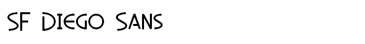 SF Diego Sans
